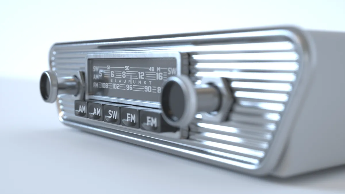 Vintage radio